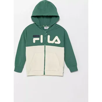Dětská móda Dětská mikina Fila LONAY FAK0406 zelená 77X, vel. 86-92