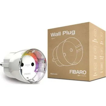Elektrická zásuvka FIBARO Wall Plug Type F - chytrá zásuvka s měřením spotřeby, Z-Wave