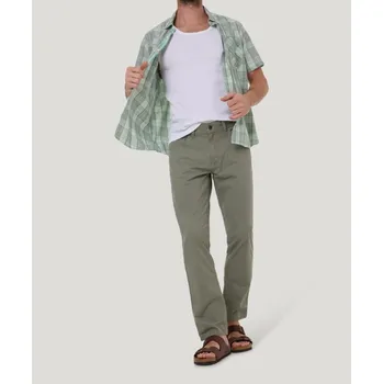 PIONEER RANDO TENKÉ LETNÍ PLÁTĚNÉ DŽÍNY- OLIVOVÁ 40/32