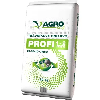 Hnojivo Agro Profi trávníkové hnojivo 20-05-10+3MgO 1-2 mm 20 kg