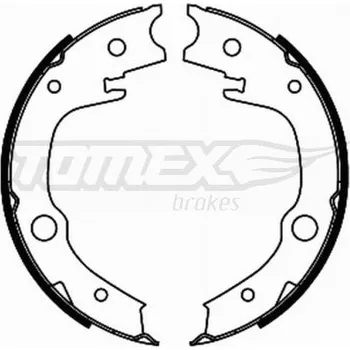 Brzdová čelist Sada brzdových čelistí TOMEX C TX 21-86