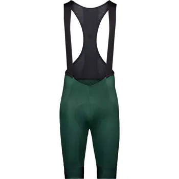Cyklistické oblečení Cyklistické kalhoty pánské s laclem POC M's Cadence Bib Shorts Pargasite Green - S