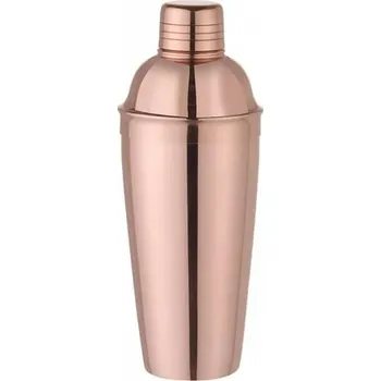 Shaker HENDI Šejkr Cobbler 3-dílný, Bar up, Měděný, ø85x(H)240mm