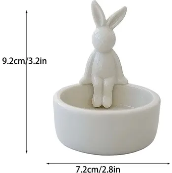 Svícen Roztomilý keramický zvířecí svícen na čajovou svíčku | svícen, dekorace - Typ 5