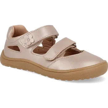 Dívčí sandály Barefoot dětské sandály Protetika - Nery pearl pink růžové Velikost: 29