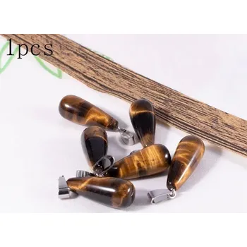 Přívěsek Krystal přívěsek 25x10mm | přívěsek, minerální kámen 1 ks - Přírodní tygří oko