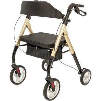 Chodítko pro seniory DMA 103 A Čtyřkolové chodítko - nast. sed Barva: vínová