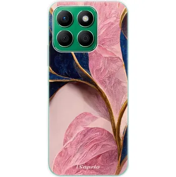 Pouzdro na mobilní telefon Silikonové pouzdro iSaprio - Honor X8b - Pink Blue Leaves (Odolný silikonový kryt, obal, pouzdro iSaprio - Honor X8b - Pink Blue Leaves - skvělá ochrana a pružnost, stylový UV potisk, lehkost, tiskne se v České republice)