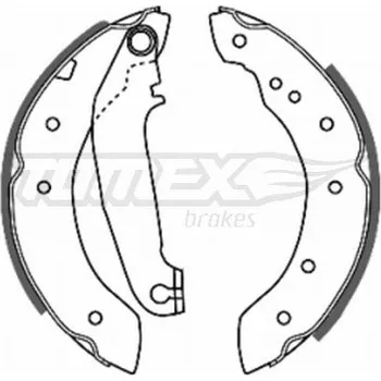 Brzdová čelist Sada brzdových čelistí TOMEX TX 20-65