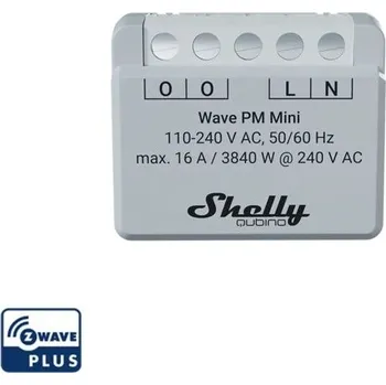 EST SHELLY MODUL SPÍNACÍ MONITOROVÁNÍ SPOTŘEBY ENERGIE, Z-WAVE SHELLY WAVE PM MINI