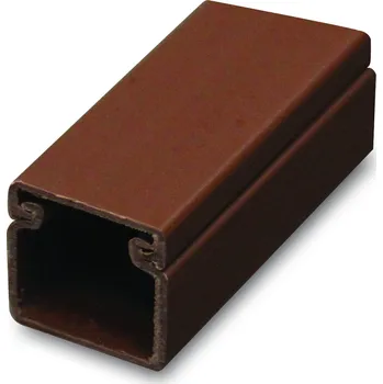 elektroinstalační lišta Polyprofil EIP 17017H 17x17 2m hnědá