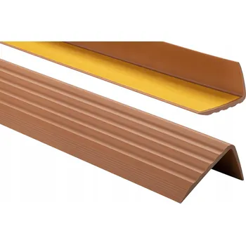 SCHODIŠŤOVÝ profil Protiskluzový PVC 41x25 1,10 m J.Bronz Lišta Samolepicí