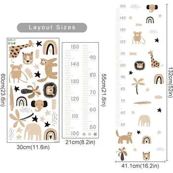 Samolepící dekorace Boho dětské samolepky na zeď | nálepky, dekorace - SL6358AA3