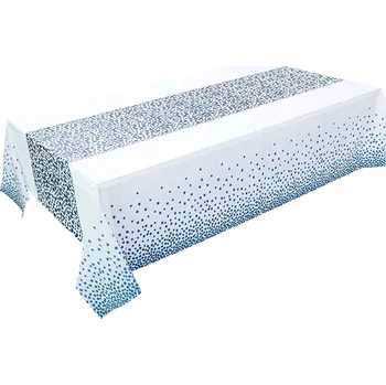 ubrus Malý plastový jednorázový ubrus s puntíky na stůl | ubrus, dekorace - Styl4