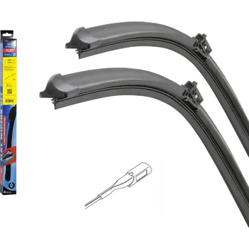 Stěrače FLAT SET (SLIDE) 550+550mm Compass