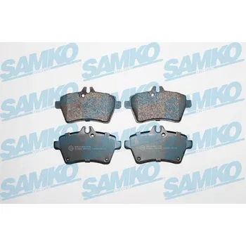 Brzdová destička Sada brzdových destiček, kotoučová brzda SAMKO 5SP1242