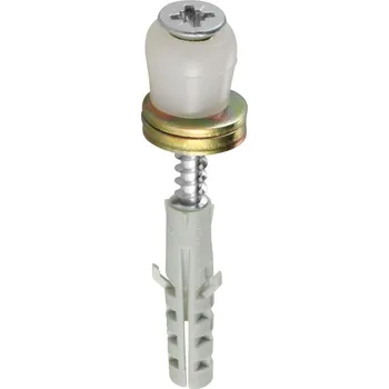 Dveřní kování Spodní vodící kladka s hmoždinkou HELM 358