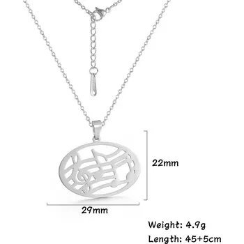 Přívěsek Cazador hudební přívěsek | šperky - Music Spectrum-Steel