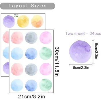 Samolepící dekorace Dětské samolepky na zeď-tečky barevné | Dětské samolepky, Samolepky na zeď, puntíky na zeď - SL6159D