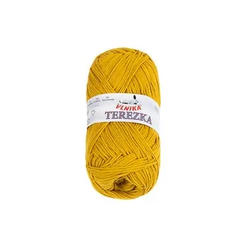 Příze Příze TEREZKA - Hořčicová - 50g / 155 m