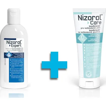 Nizoral Expert šampon 200 ml + Nizoral Care kondicionér 200 ml