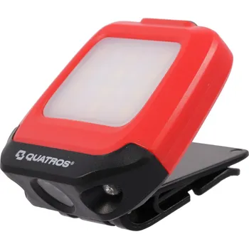 Auto-moto Čelová svítilna LED, se senzorem a klipem s magnetem - QUATROS QS16153