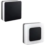 MCLED SVÍTIDLO LED DRACO S 9W 562LM 3000K IP65 NÁST. HRAN. PRŮM. 145X145MM ČERNÁ