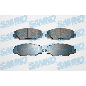 Brzdová destička Sada brzdových destiček, kotoučová brzda SAMKO 5SP1282