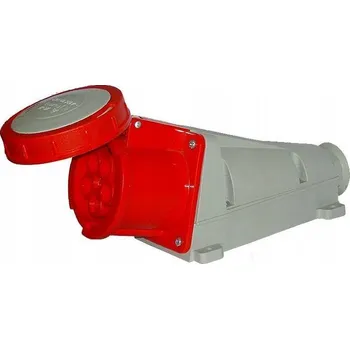 Elektrická zásuvka Elektrická Zásuvka hermetická Tarel červená