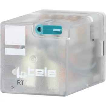 Relé TELE RELÉ PRŮMYSLOVÉ RT 2.3.024LD 24VDC 3CO LED A REKUPERAČNÍ DIODA 100535FD