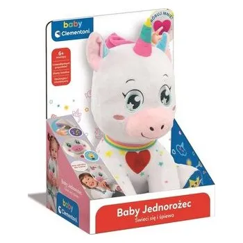 plyšák Clementoni baby Interaktywny pluszowy Jednorożec 50937