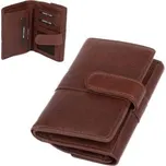 Leonardo Verrelli Peněženka hnědá dámská