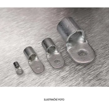 Kabelové oko WAP CU OKO OK-25-M5 LIS. STÁČENÉ Z PLECHU NEIZOL. 25MM Š:12MM WPR8714