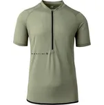 Pánský cyklistický dres Martini Sportswear FLOWTRAIL - 1/2 zip - světle zelená M