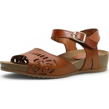 Dámské sandále IBERIUS DÁMSKÉ SANDÁLY PRESSO 2-3348 BROWN HNĚDÁ Barva: HNĚDÁ, Velikost: 38