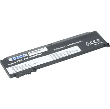 Baterie k notebooku Baterie odpovídající typu LENOVO 01AV406 - AVACOM NOLE-T460s2-P62 Li-Pol 11,4V 2065mAh