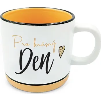 Nekupto Hrnek s potiskem 400 ml pastel Pro krásný den