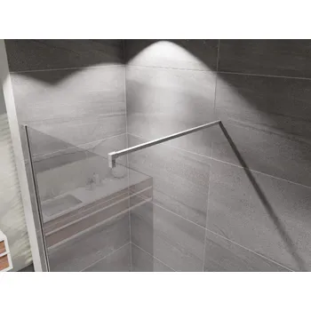 Sprchová zástěna Walk-IN 1200, chrom, matné sklo