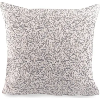 Povlak na dekorativní polštářek Povlak na polštář s vetkaným vzorem 45x45 cm Varianta: 4 modrošedá sv., Balení: 2 ks