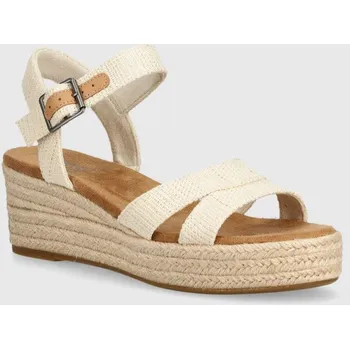Dámské sandále Sandály Toms Audrey béžová barva, 10020758 01X, EUR 38.5