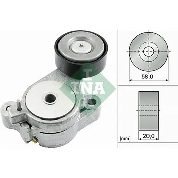 Napínák, žebrovaný klínový řemen Schaeffler INA 534 0396 10