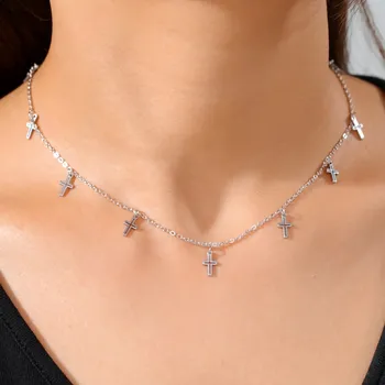 Náhrdelník Náhrdelník s přívěskem | Dámský šperk - Dutý kříž