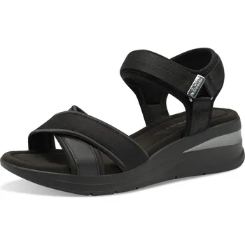 Dámské sandále DÁMSKÉ SANDÁLY TAMARIS 1-28262-44 001 ČERNÁ Barva: Černá, Velikost: 41