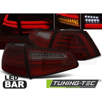 Zadní světlomet LED PÁS ZADNÍ SVĚTLA ČERVENÝ KOUŘ pro VW GOLF 7 13-17