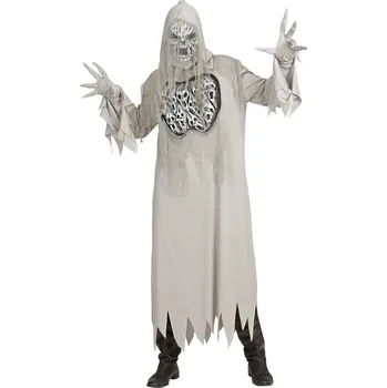 Karnevalový kostým Pánský kostým duch, šedý - L