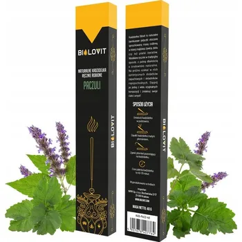 Vonná tyčinka Přírodní indické vonné tyčinky Pačuli Bilovit 40g