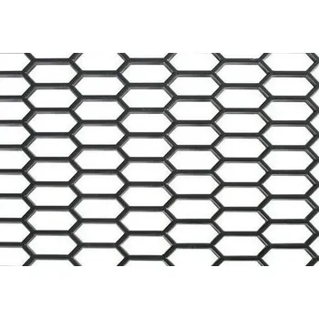 Plastová mřížka nárazníků ORIGINAL LOCK 120 x 40 cm Black (oko 15 x 35mm)