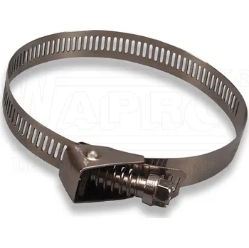 Stahovací páska WAP PÁS PŘIPEV. PTH-Q13-W4-145 490X12,7MM SE ŠROUB. VČ. SPONY, D=50-145MM, NEREZ, wpr7257