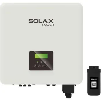 solární měnič SSY SOLAX MĚNIČ SOLÁRNÍ 3FÁZ. HYBRIDNÍ X3-HYBRID-8.0-D (G4) VČ. POCKET WIFI 3.0 A CT TRAF
