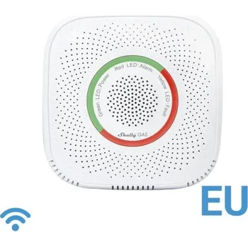 Bezpečnostní detektor EST SHELLY DETEKTOR ZEMNÍHO PLYNU CNG SE ZVUKOVÝM, SVĚTEL. ALARMEM, WIFI SHELLY GAS CNG